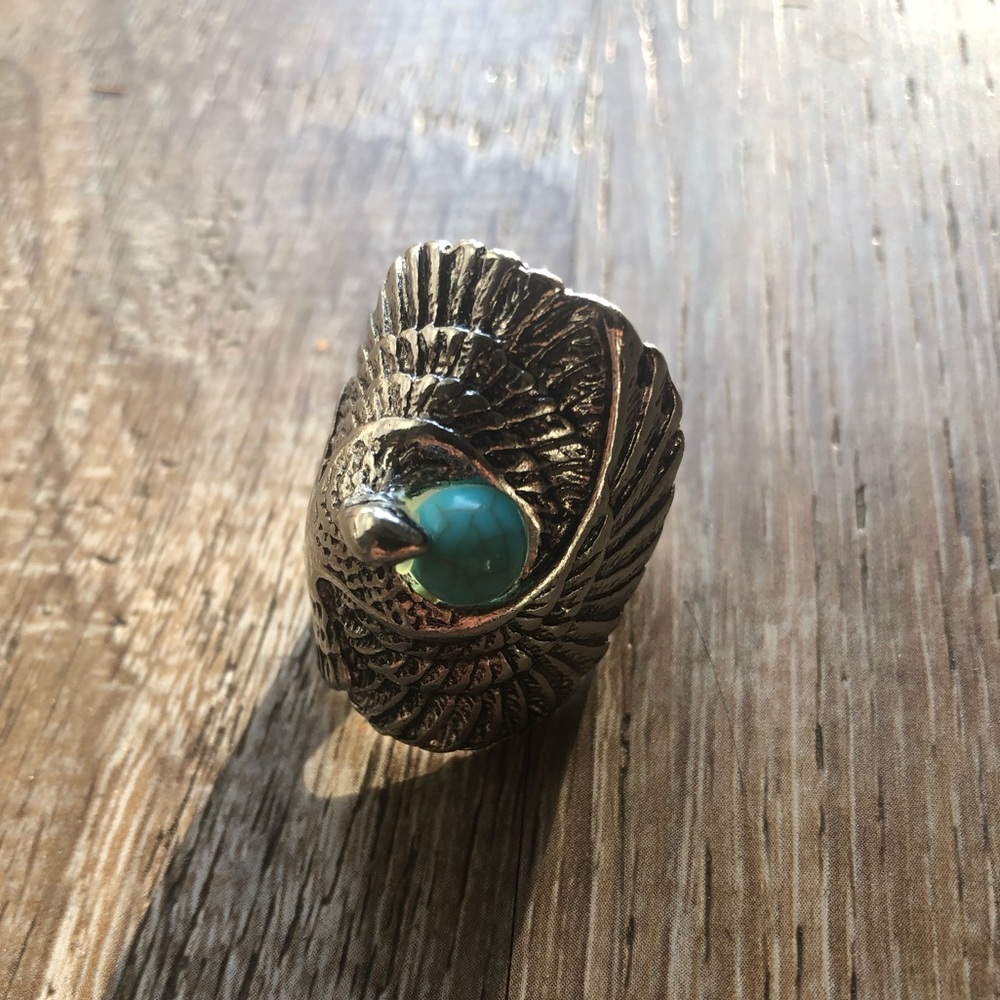 Eagle Turquoise Ring